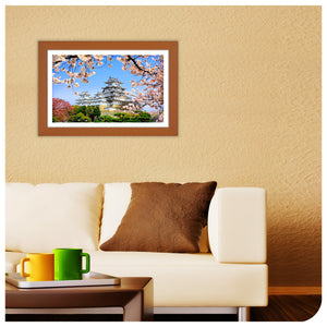 1000 Piece Premium 2D Puzzles - Himeji-jo castle in spring cherry blossoms