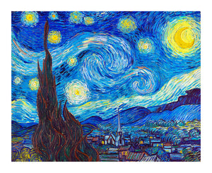 500 Piece Premium 2D Puzzles - Vincent van Gogh - The Starry Night, June 1889