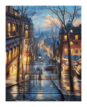 500 Piece Premium 2D Puzzles - Evgeny Lushpin - Montmartre Spring