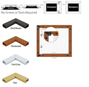 1600-Piece Plastic Puzzle Frame