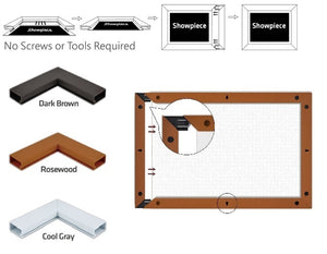 1200-Piece Plastic Puzzle Frame