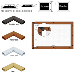 1600-Piece Plastic Puzzle Frame